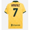 AC Milan Santiago Gimenez #7 Rezervni Dres 2025-26 Kratak Rukav AC Milan Santiago Gimenez #7 Rezervni Dres 2025-26 Kratak Rukav